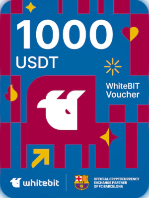 WhiteBIT Voucher | FC Barcelona Edition 1000 USDT