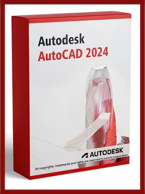 Autodesk AutoCAD 2024 (PC) (3 Devices, 3 Years)