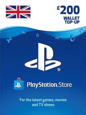 PlayStation Network Card £ 200 GBP
