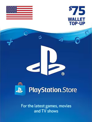 PlayStation Network Card $75 US