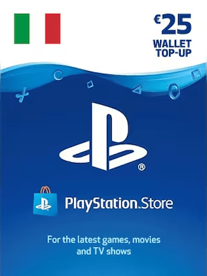 PlayStation Network Card €25 Italy